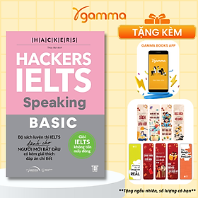 Ảnh bìa Sách - Hackers Ielts Basic - Speaking