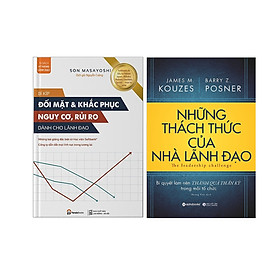 Combo 2 Cuốn: Bí Kíp Đối Mặt & Khắc Phụ Nguy Cơ, Rủi Ro Dành Cho Lãnh Đạo + Những Thách Thức Của Nhà Lãnh Đạo