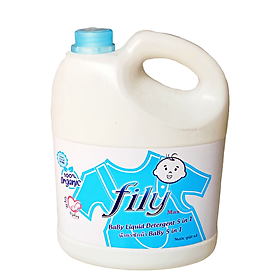 Nước Giặt Hữu Cơ Thái Lan An Toàn Cho Em Bé FilY 3000ml Mùi Hương Thơm Dịu Nhẹ