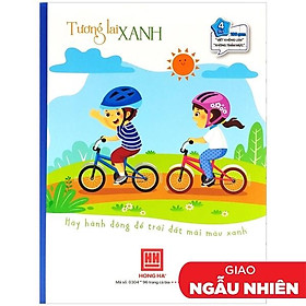 Vở Class Tương Lai Xanh - 4 Ô Ly 96 Trang 100gsm - Hồng Hà 0304 (Mẫu Màu Giao Ngẫu Nhiên)