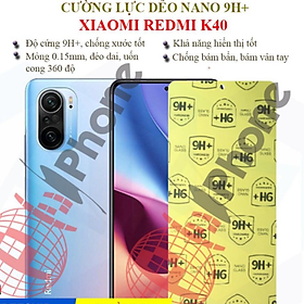 Dán cường lực dẻo nano dành cho Xiaomi Redmi K40