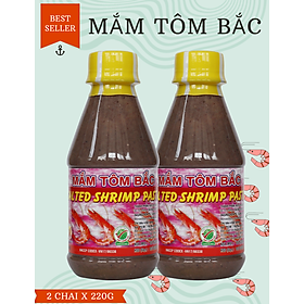 02 CHAI MẮM TÔM BẮC NGỌC LIÊN 220G