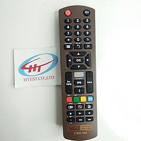 điều khiển đầu thu truyền hình số AVG ,An Viên , mobiTV ,power màu đỏ hàng chính hãng