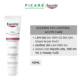 Kem Dưỡng Da Eucerin Ato Control Acute Care (40ml)
