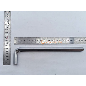 Lục giác lẻ 14mm  chữ L 250x62mm hợp kim SOM440 trắng