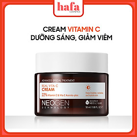 Kem Dưỡng Vitamin C Giảm Thâm Dưỡng Sáng Da Neogen Real Vita C Cream 50ml