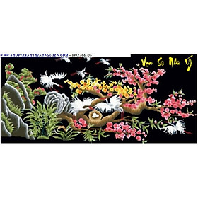 Tranh đính đá vạn sự như ý -YN5306