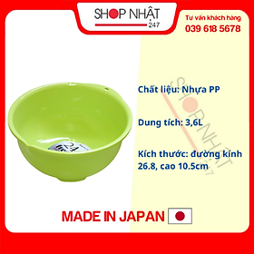 Mua Chậu nhựa nội địa Nhật Bản (3.6L) - Xanh
