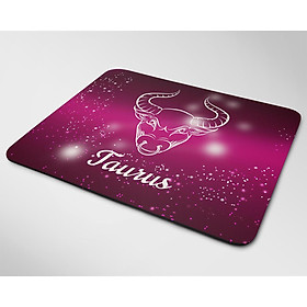 Mua Miếng lót chuột mẫu Cung hoàng đạo Taurus (Hồng)