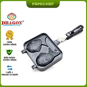 Mua Khuôn nướng bánh hình cá chống dính Dragon D056