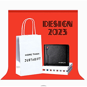 Thiết kế 2023 - Quà tặng cho nam giới - Ví da nam thời trang cao cấp Loại 1 - Quà tặng sinh nhật cho bạn trai - FULL  túi hộp quà tặng y hình (ảnh chụp thật)
