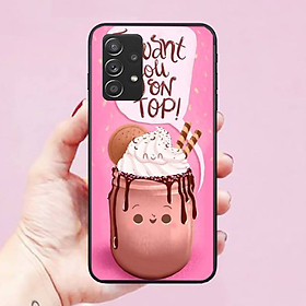 Ốp lưng dành cho điện thoại Samsung Galaxy A72-5G Hình Trà Sữa Cute