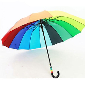 Dù Che Nắng Ô Dù Che Mưa 7 Màu Ô Che Mưa Cao Cấp Loại Lớn Rộng 120cm Dài 96cm