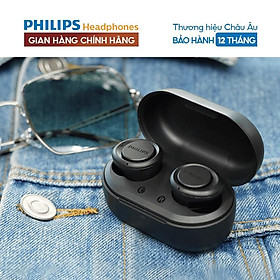 Mua Tai nghe Philips Bluetooth Có Bass TAT1215BL/00- Màu xanh - Chính hãng phân phối - Màu đen