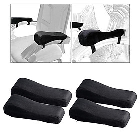 4x Elbow Pillow Memory Foam Armrest Pads Cushion Arm Rest Cover Soft Comfortable