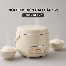 Nồi cơm điện 1.2L Mishio MK387 - Hàng chính hãng