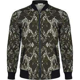 Áo khoác nam bomber họa tíết