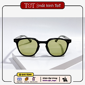 Kính mát nam nữ TOTEYEWEAR mắt kính mát gọng kính loại. nhựa màu sắc thời trang TOT014