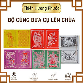 Cúng thập vật đưa cụ lên chùa gồm long xa phượng liễn, thanh sư bạch tượng phii mã đà mã, đại hình bảo tràng. ngân tiền tòng giá