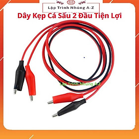 Mua  Lập Trình Nhúng A-Z  G2  Dây Kẹp Cá Sấu 2 Đầu Tiện Lợi
