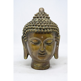 Tượng đầu Phật A Di Đà bằng đá