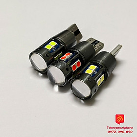 LED T10 CHIP CREE 3030 10SMD cho ô tô xe máy