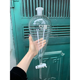 Mua Phễu thủy tinh 2000ml tách tinh dầu chốt nhựa cao cấp