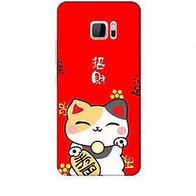 Ốp lưng dành cho điện thoại HTC U ULTRA Mèo Thần Tài Mẫu 1