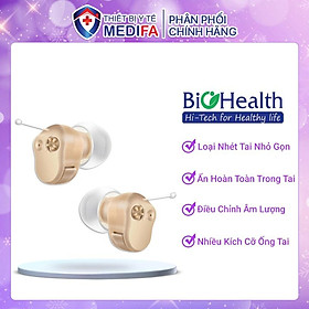 Máy trợ thính nhét tai ITE BioHealth JH-907 ẩn hoàn toàn trong tai giảm tiếng ồn hiệu quả