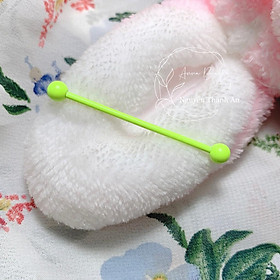 Mua Khuyên industrial neon green bằng thép y tế