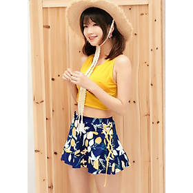 Bộ Đồ Bơi 3 Mảnh Dễ Thương AT170 MayHouse Bikini Gồm Quần Bơi, Váy Bơi Và Áo Bơi