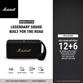 Mua Loa Bluetooth Marshall Middleton Portable - Hàng Chính Hãng