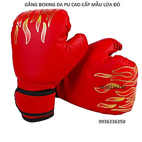 Găng tay tập boxing bằng da PU cao cấp hỗ trợ bảo vệ  tay, bao tay đấm bốc an toàn dành cho mọi lứa tuổi
