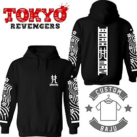 Sale 50% Áo Hoodie in hình Brahman Uniform Anime Tokyo Revengers + Tặng kèm áo thun