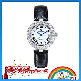 Đồng hồ nữ PAGINI dây da mặt tròn – Mặt kính tráng sapphire - Thiết kế trẻ trung, hiện đại – PA6305