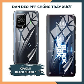 Mua Miếng dán ppf black shark 5 trong suốt hoặc nhám chống vân tay bảo vệ camera mua 1 tặng 1 phụ kiện huỳnh tân store