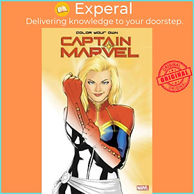 Ảnh bìa Sách - Color Your Own Captain Marvel by Marvel Comics (US edition, paperback)