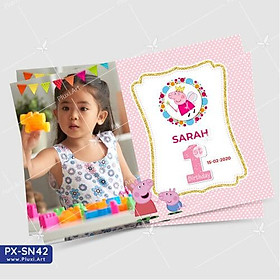 Thiệp thôi nôi – sinh nhật theo yêu cầu Pluxi PX_SN42