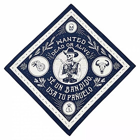 Khăn bandana cotton vuông hình kị sĩ size 55cm