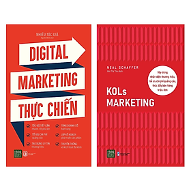 Hình ảnh Combo 2 Quyển : Digital Marketing Thực Chiến + KOLs Marketing ( Sasch Marketing - Bán Hàng )