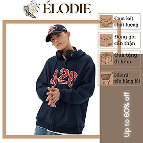 Áo Khoác Nỉ Có Khoá Kéo, Áo Hoodie Mũ Trùm Đầu Oversize Nam Nữ Chất Dày Dặn