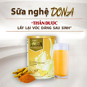 5 hộp sữa nghệ DONA