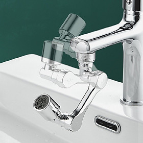 Mua Đầu Nối Vòi Nước INOX Thông Minh Xoay 1080° Khớp Nối Vòi Nước Cho Bồn Rửa Phổ Biến