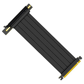 Tốc độ tối đa PCIE 4.0 16x Cáp Riser Cáp mở rộng Card đồ họa PCI Express GPU Card mở rộng Riser Bộ mở rộng được che chắn Chiều dài cáp: 15cm