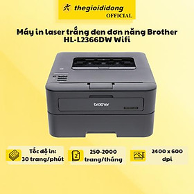 Mua Máy in laser trắng đen đơn năng Brother HL-L2366DW Wifi - Hàng Chính Hãng