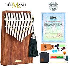 Đàn Kalimba LingTing 17 Phím K17P Gỗ Tử Đàn - Full Phụ Kiện LT-K17P Hàng