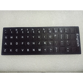 Mua Miếng dán phím chữ ngôn ngữ Tiếng Anh  chuẩn ngôn ngữ US
