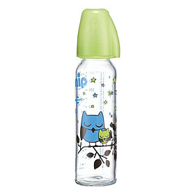 Bình sữa thủy tinh  NIP NIP35072 250 ml