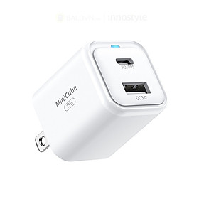 Mua Củ Sạc Nhanh Innostyle minicube Gan II PD/PPS 35W 2 Cổng cho ip 14/13/12 IC35CAWHT - Hàng chính hãng