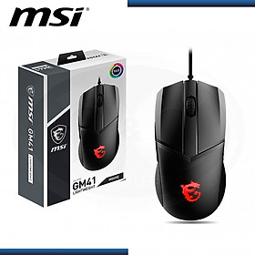 Mua Chuột gaming có dây MSI Clutch GM41 Lightweight (màu đen) Hàng chính hãng